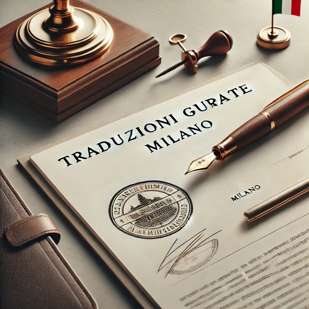Traduzioni Giurate e Certificate a Milano